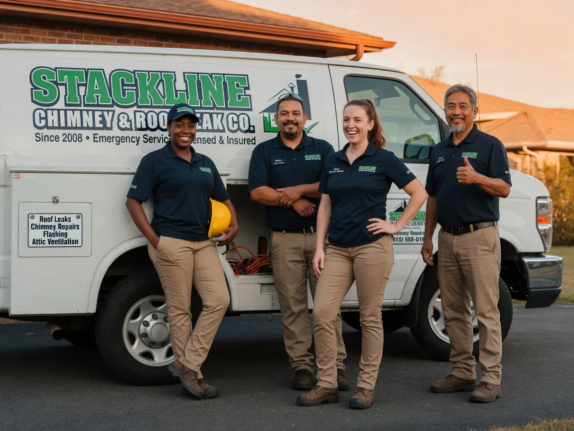 Chimney flashing repair company in Rose Hill, VA